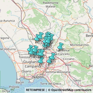 Mappa 81020 San Nicola La Strada CE, Italia (8.5815)