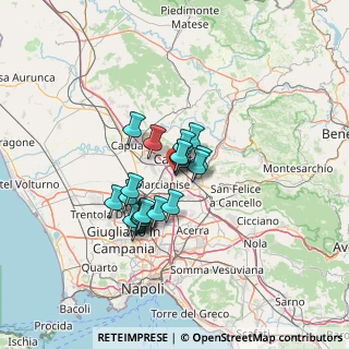 Mappa 81020 San Nicola La Strada CE, Italia (9.6785)