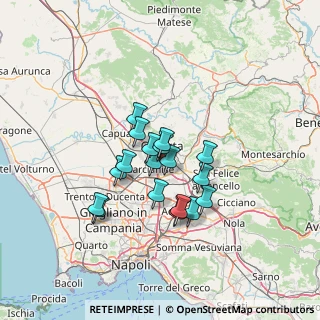 Mappa 81020 San Nicola La Strada CE, Italia (10.67833)