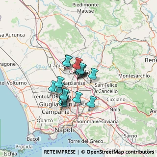 Mappa 81020 San Nicola La Strada CE, Italia (9.75278)