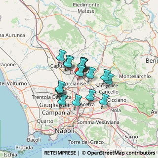 Mappa 81020 San Nicola La Strada CE, Italia (8.9075)