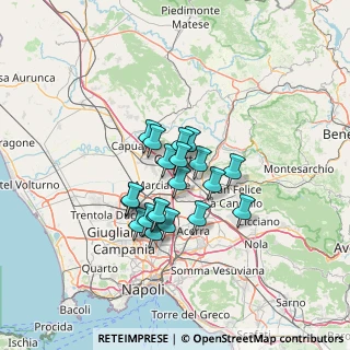 Mappa 81020 San Nicola La Strada CE, Italia (10.0195)