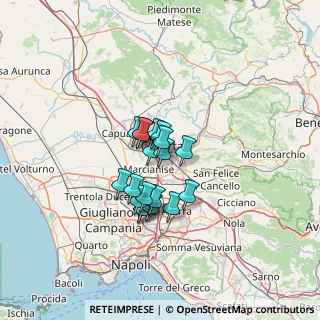 Mappa 81020 San Nicola La Strada CE, Italia (9.4115)