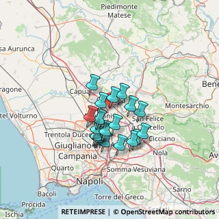 Mappa 81020 San Nicola La Strada CE, Italia (10.5445)