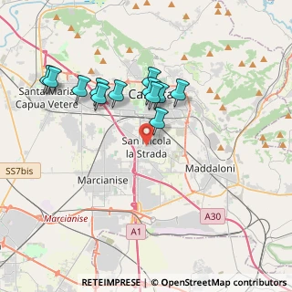 Mappa 81020 San Nicola La Strada CE, Italia (3.6925)