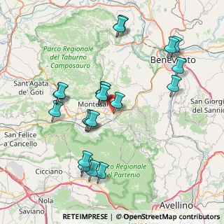 Mappa Via Benevento, 83018 San Martino Valle Caudina AV, Italia (8.5615)