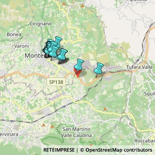Mappa Via Benevento, 83018 San Martino Valle Caudina AV, Italia (1.8425)