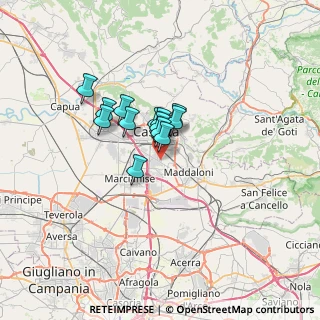 Mappa Via Appia, 81100 Caserta CE, Italia (4.38923)