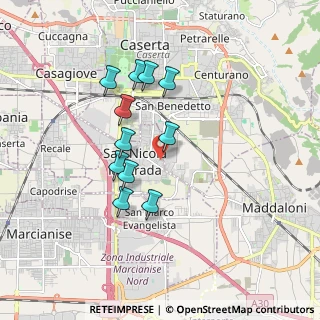 Mappa Via Appia, 81100 Caserta CE, Italia (1.63545)