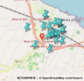 Mappa Contrada Chiancarelle, 70042 Mola di Bari BA, Italia (0.7775)