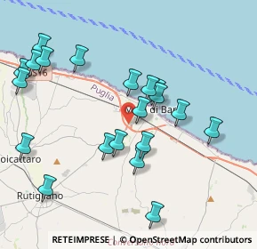 Mappa Contrada Chiancarelle, 70042 Mola di Bari BA, Italia (4.492)