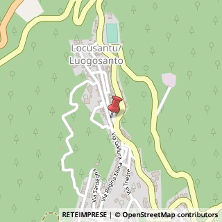 Mappa Via Giuseppe Garibaldi, 27, 07020 Luogosanto, Sassari (Sardegna)