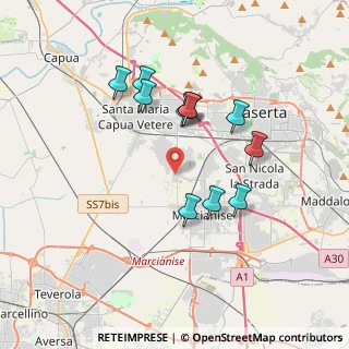 Mappa Viale dei Pini, 81050 Portico di Caserta CE, Italia (3.46818)