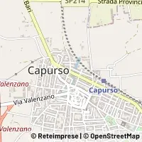 Karte Capurso