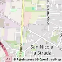 Kartta San Nicola la Strada