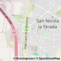 Kort San Nicola la Strada