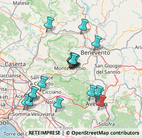 Mappa Via Benevento, 82016 Montesarchio BN, Italia (15.465)