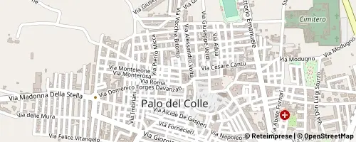 Mappa Palo del Colle