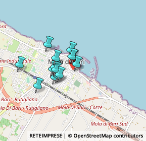 Mappa Via Susca, 70042 Mola di Bari BA, Italia (0.63286)