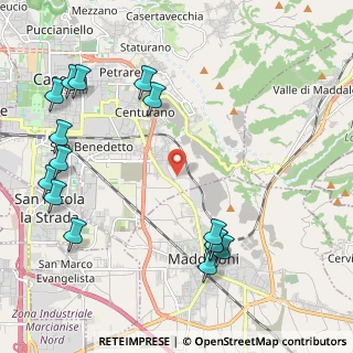 Mappa Via Bersaglio, 81100 Caserta CE, Italia (2.91933)