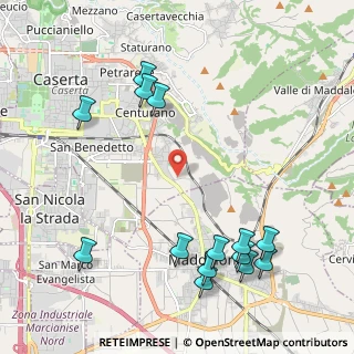 Mappa Via Bersaglio, 81100 Caserta CE, Italia (2.78929)