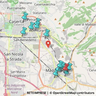 Mappa Via Bersaglio, 81100 Caserta CE, Italia (2.56077)