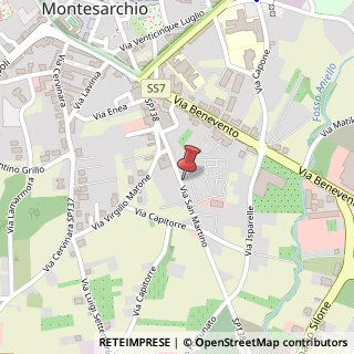 Mappa Via S. Martino, 82016 Montesarchio, Benevento (Campania)