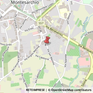 Mappa Via San Martino, 87, 82016 Montesarchio, Benevento (Campania)