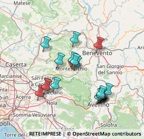 Mappa Contrada San Martino, 82016 Montesarchio BN, Italia (14.75632)