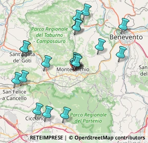 Mappa Contrada San Martino, 82016 Montesarchio BN, Italia (8.3415)