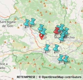 Mappa Contrada Separone, 82011 Airola BN, Italia (3.68067)