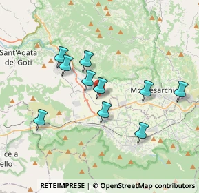 Mappa Contrada Separone, 82011 Airola BN, Italia (4.10727)