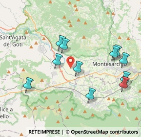 Mappa Contrada Separone, 82011 Airola BN, Italia (4.31455)