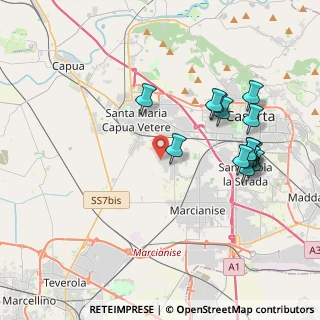 Mappa Via Isonzo, 81047 Macerata Campania CE, Italia (4.295)