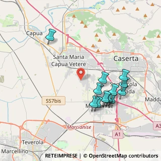 Mappa Via Isonzo, 81047 Macerata Campania CE, Italia (4.14538)