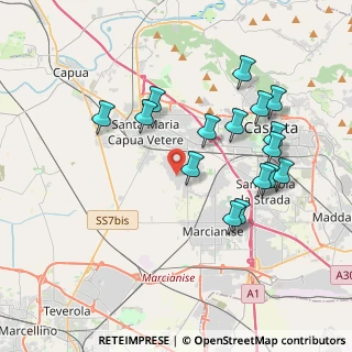 Mappa Via Alessandro Manzoni, 81050 Portico di Caserta CE, Italia (4.09688)