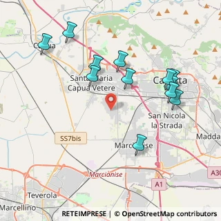 Mappa Via Alessandro Manzoni, 81050 Portico di Caserta CE, Italia (4.51833)