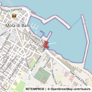 Mappa Corso Giuseppe Di Vagno, 201, 70042 Mola di Bari, Bari (Puglia)