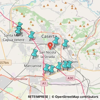 Mappa 81100 San Nicola La Strada CE, Italia (4.51333)