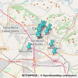 Mappa 81100 San Nicola La Strada CE, Italia (2.37273)