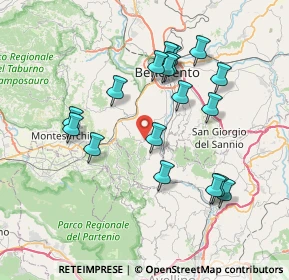 Mappa 82010 Ceppaloni BN, Italia (7.76444)