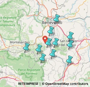 Mappa 82010 Ceppaloni BN, Italia (6.67818)