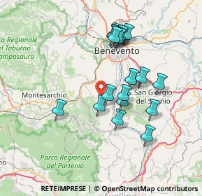 Mappa 82010 Ceppaloni BN, Italia (7.0025)