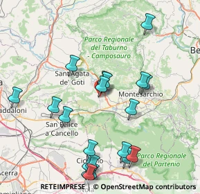 Mappa Via Madre Teresa di Calcutta, 82011 Airola BN, Italia (9.5635)