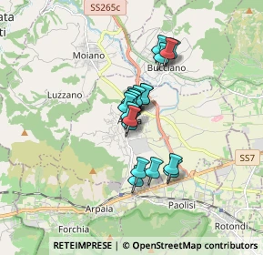 Mappa Via Madre Teresa di Calcutta, 82011 Airola BN, Italia (1.136)