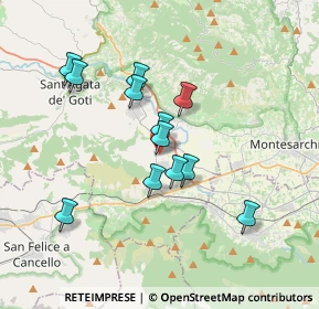 Mappa Via Madre Teresa di Calcutta, 82011 Airola BN, Italia (3.31)