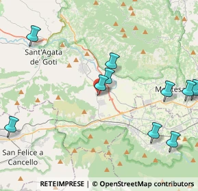 Mappa Via Madre Teresa di Calcutta, 82011 Airola BN, Italia (5.64727)