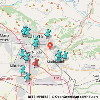 Mappa Cantiere Policlinico, 81100 Caserta CE, Italia (4.465)