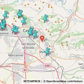 Mappa Cantiere Policlinico, 81100 Caserta CE, Italia (6.5525)
