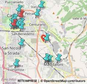 Mappa Cantiere Policlinico, 81024 Maddaloni CE, Italia (2.752)